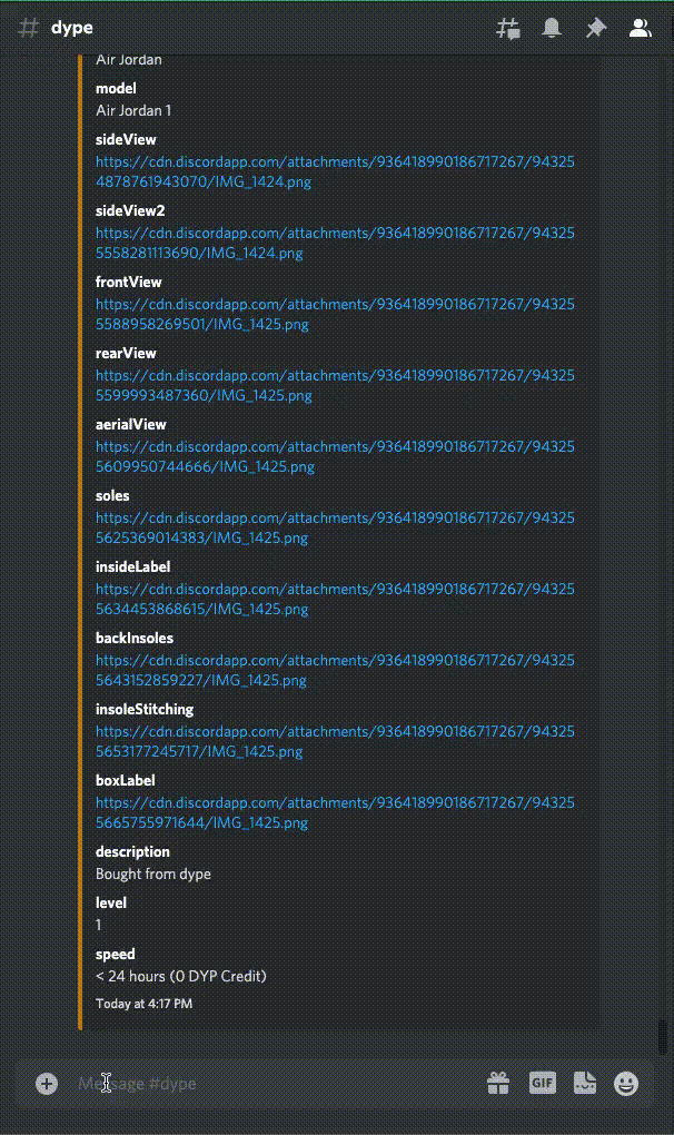 Dype - Legit Check Discord Bot